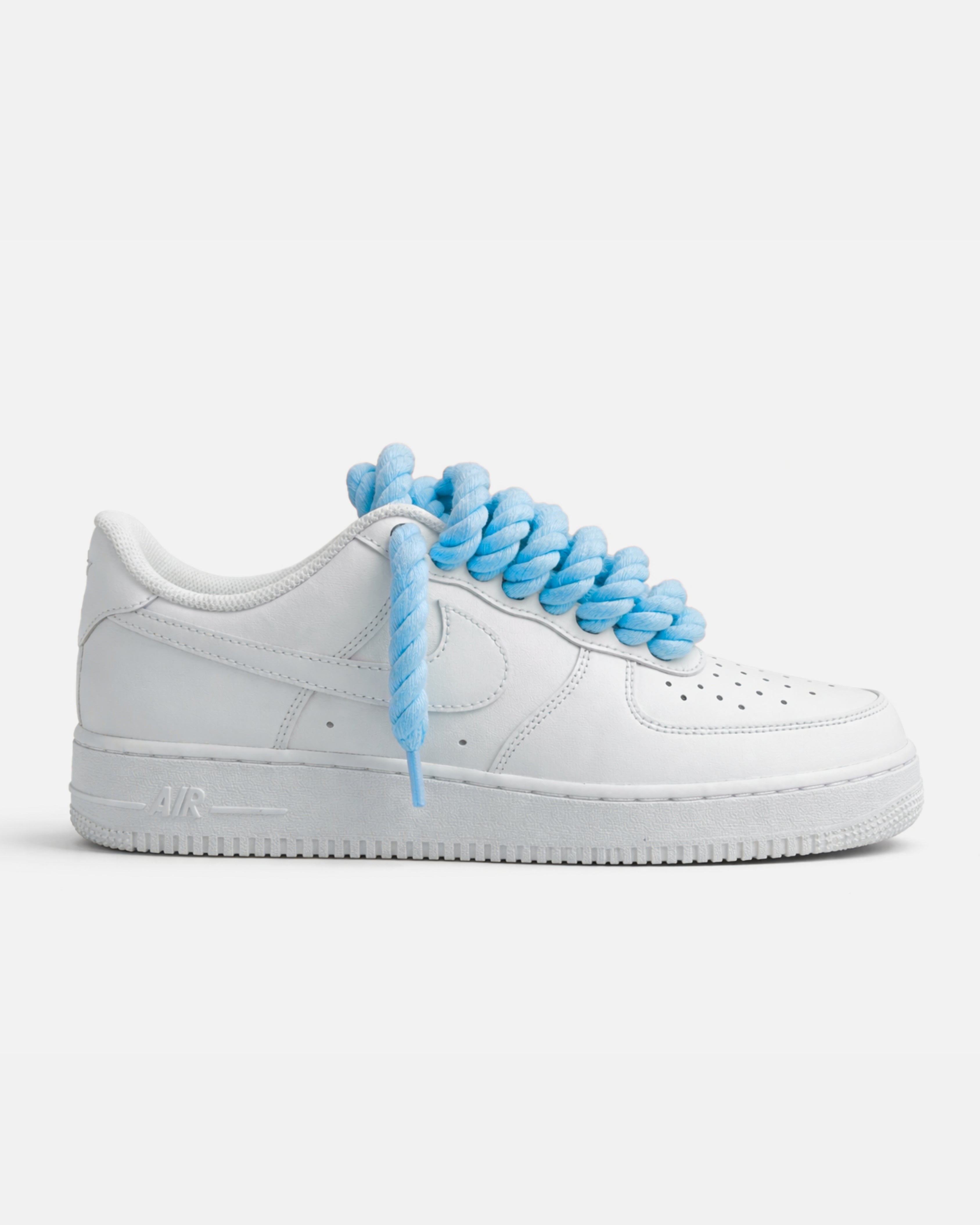 Nike AIR Force One White Rope Custom