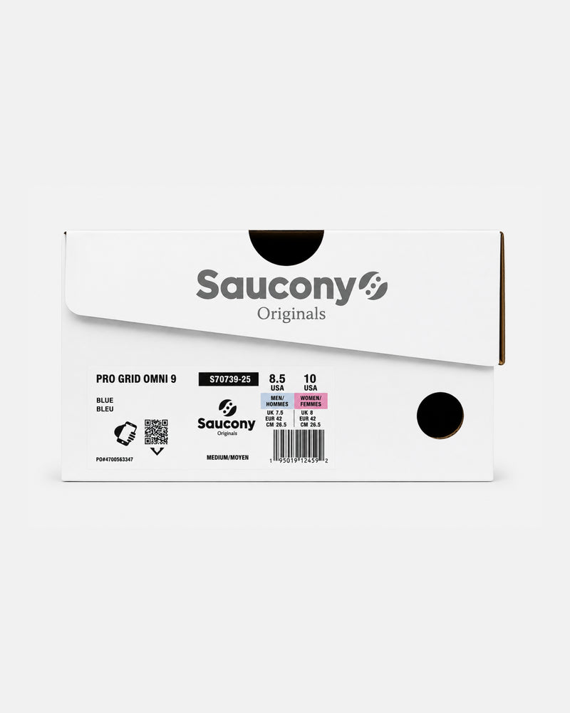 Saucony ProGrid OMNI 9 Royal Blue Custom