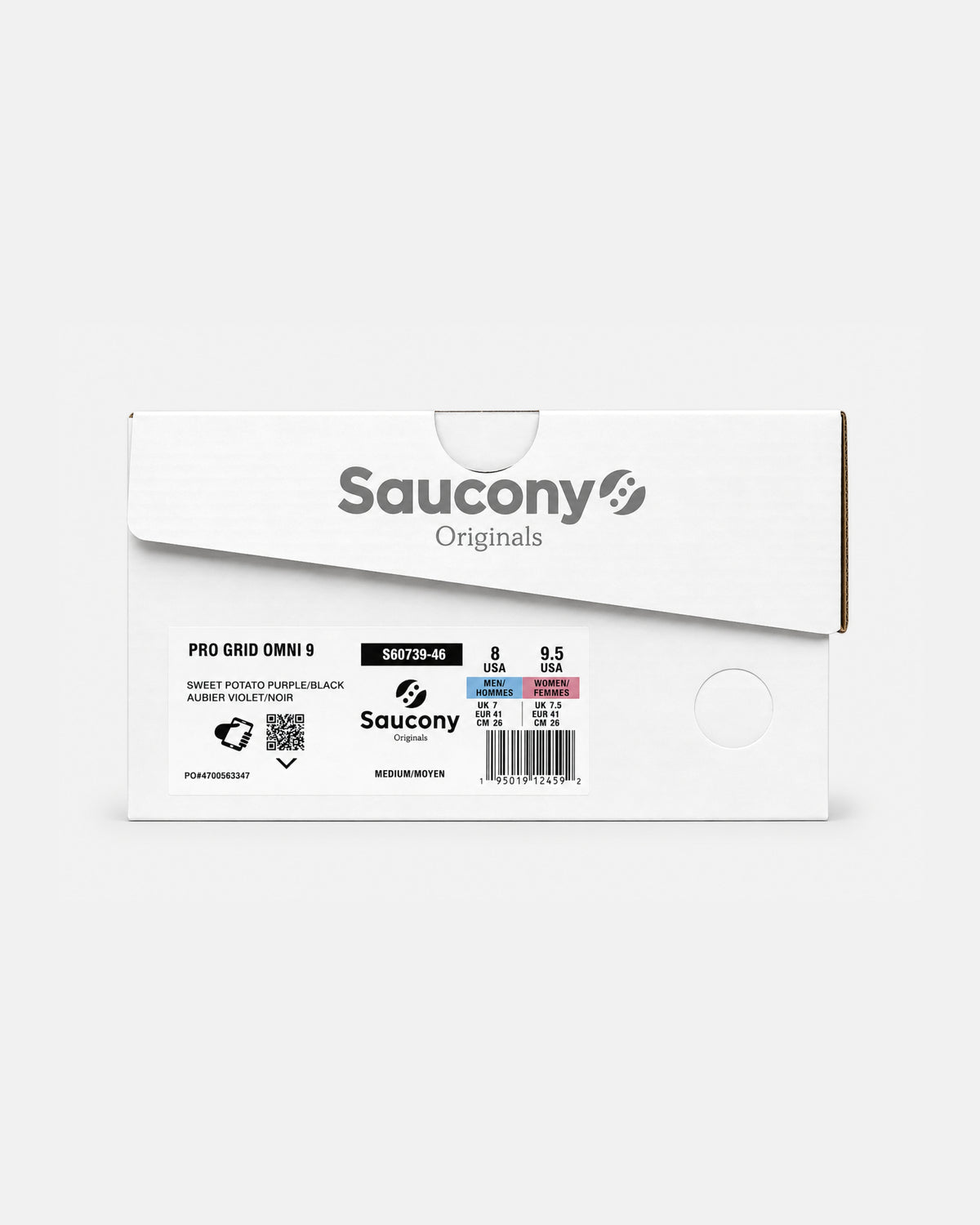 Saucony ProGrid OMNI 9 Lavender Mist Custom