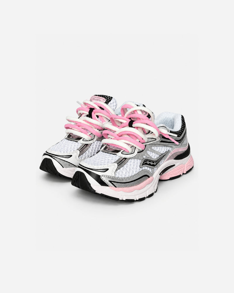 Saucony Omni 9 KDZ – Silver / Pink Custom