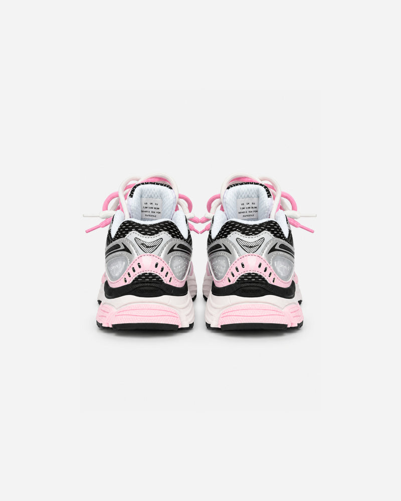 Saucony Omni 9 KDZ – Silver / Pink Custom