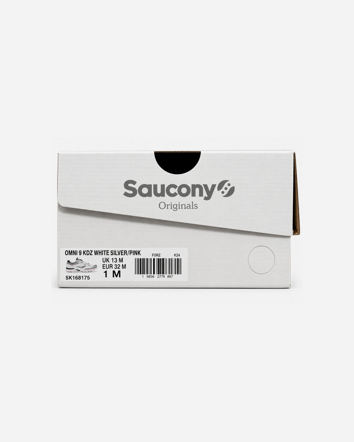 Saucony Omni 9 KDZ – Silver / Pink Custom