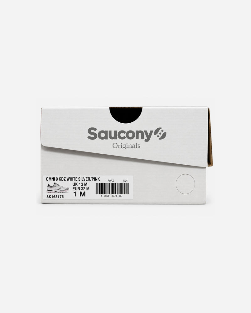 Saucony Omni 9 KDZ – Silver / Pink Custom