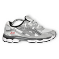 Asics GEL-NYC White Steel Grey Custom