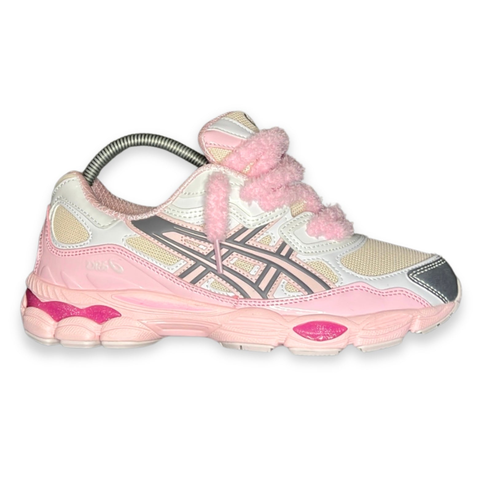 Asics Gel NYC Cream Pink x Kicki Yang Zhang Custom