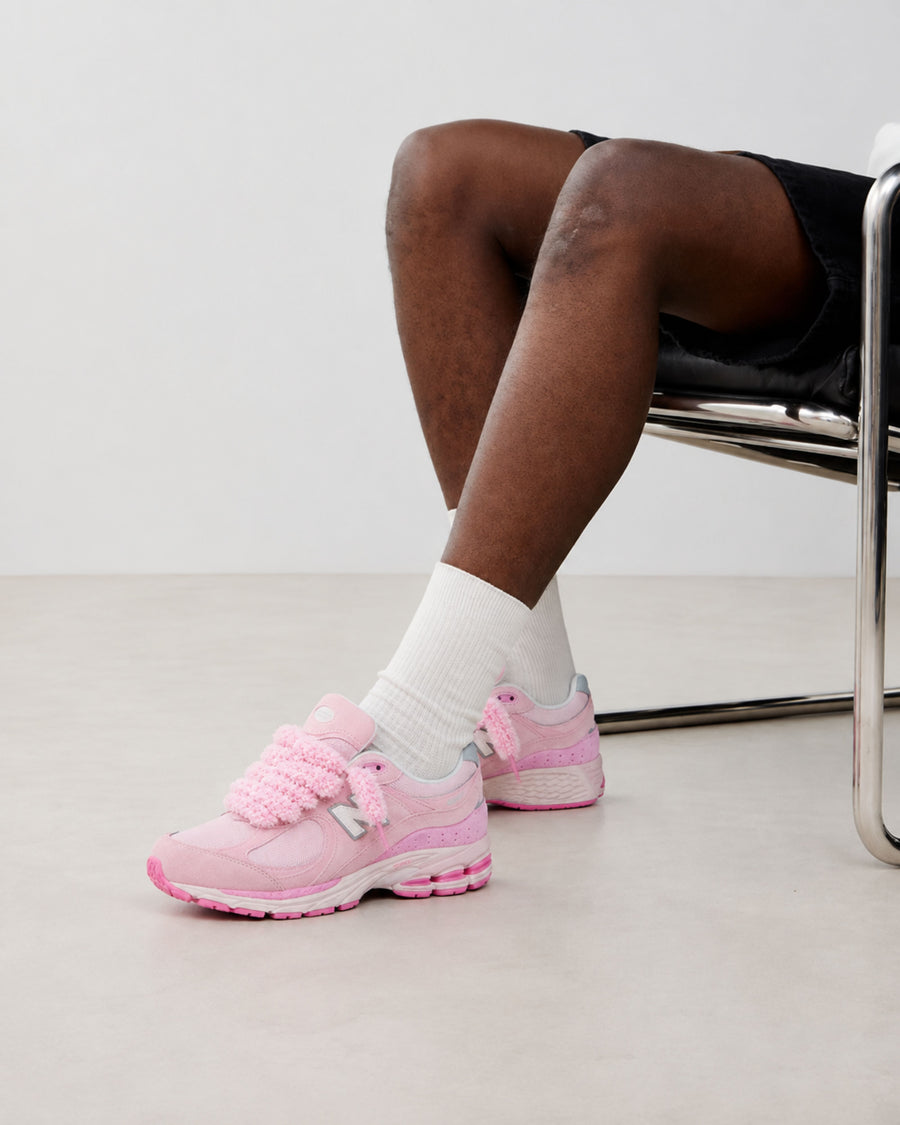 New Balance 2002R Light Raspberry Pink Sugar Custom