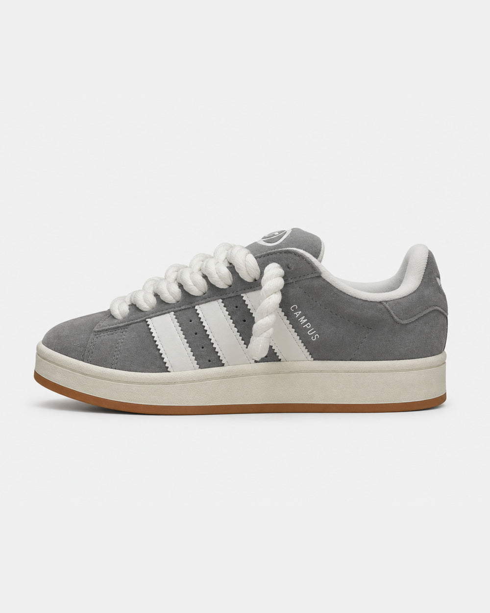 adidas Campus 00s Grey White Ropes Custom