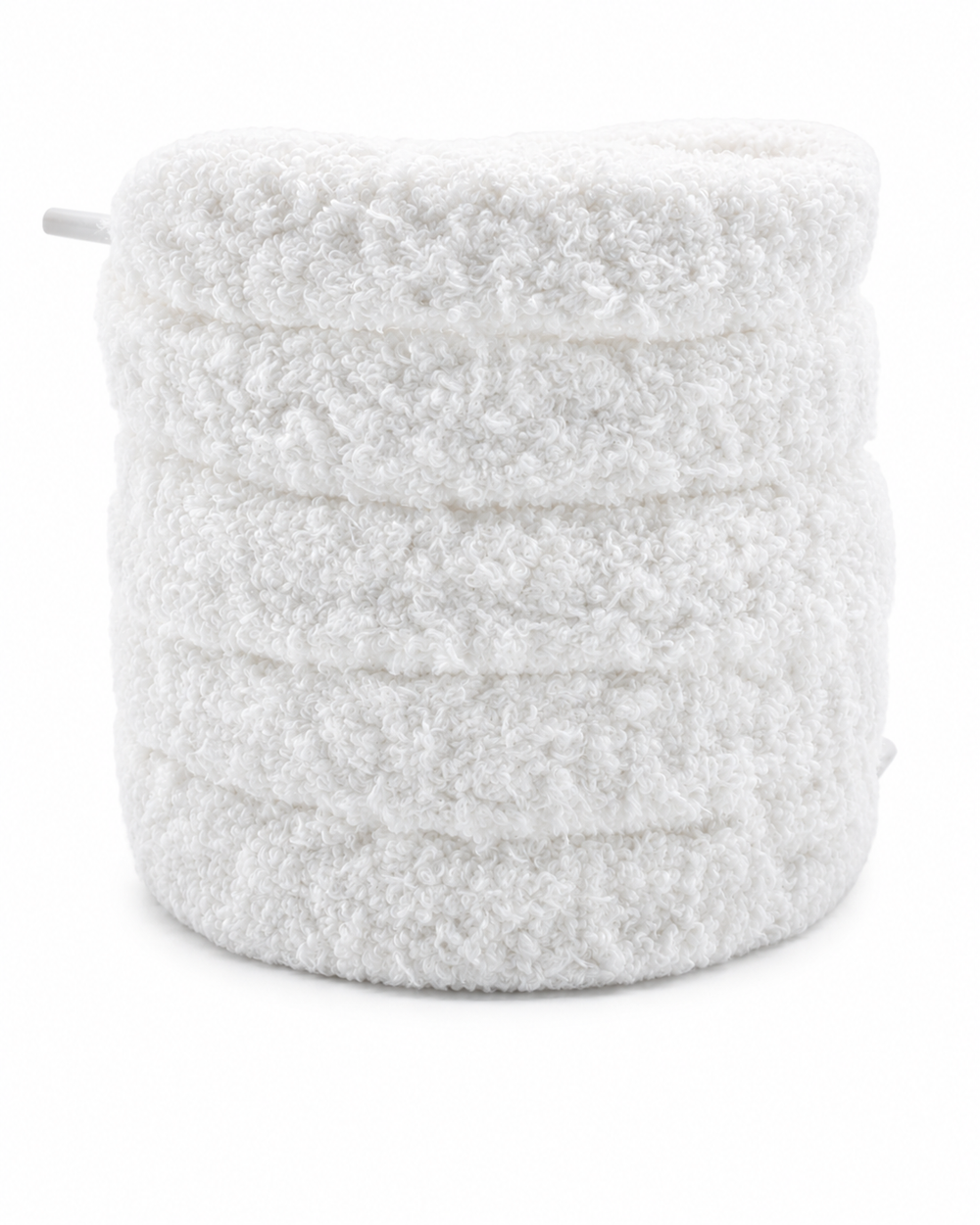 Lacets Fluffy Blanc