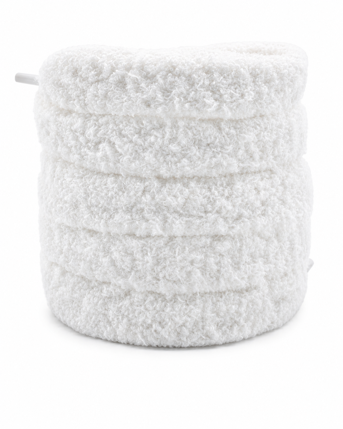 Lacets Fluffy Blanc