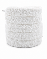 Lacets Fluffy Blanc