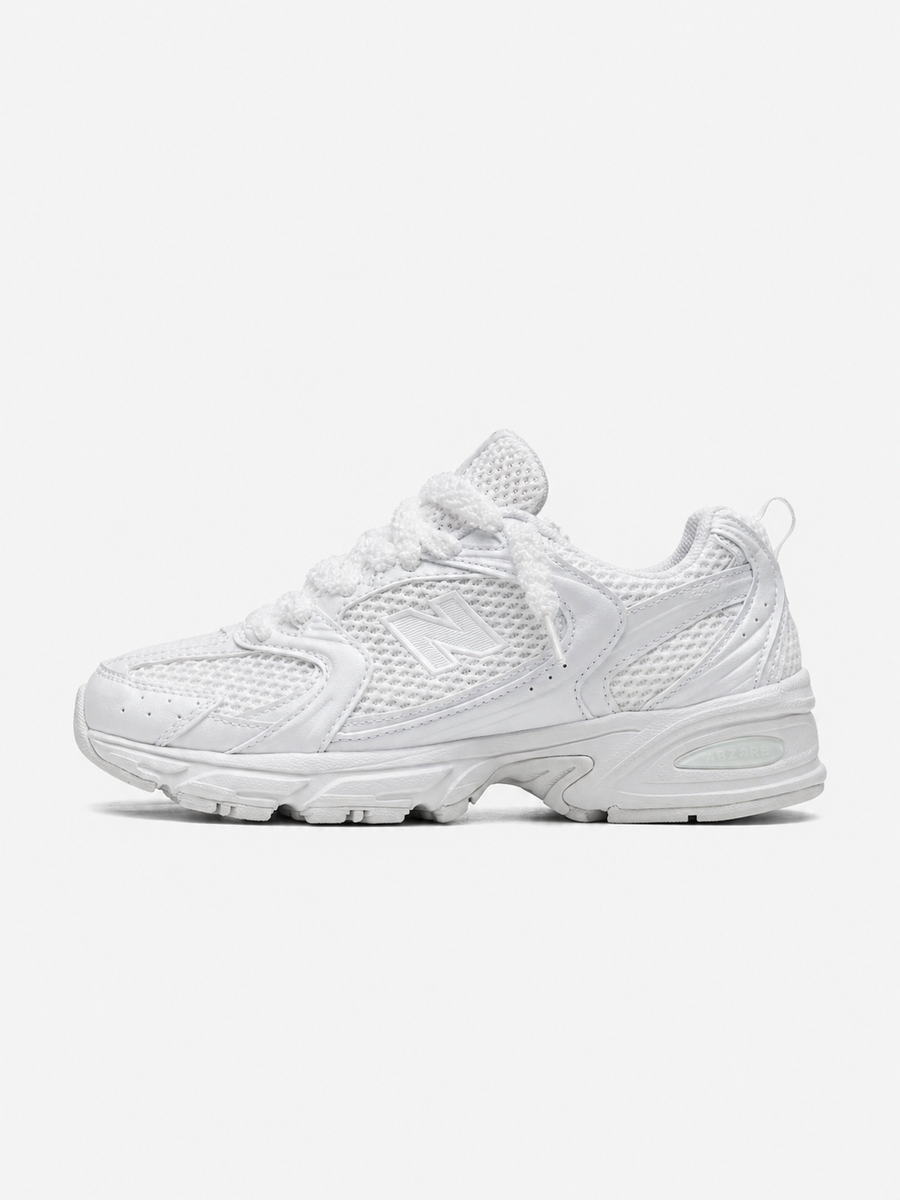 New Balance 530 Triple White Custom