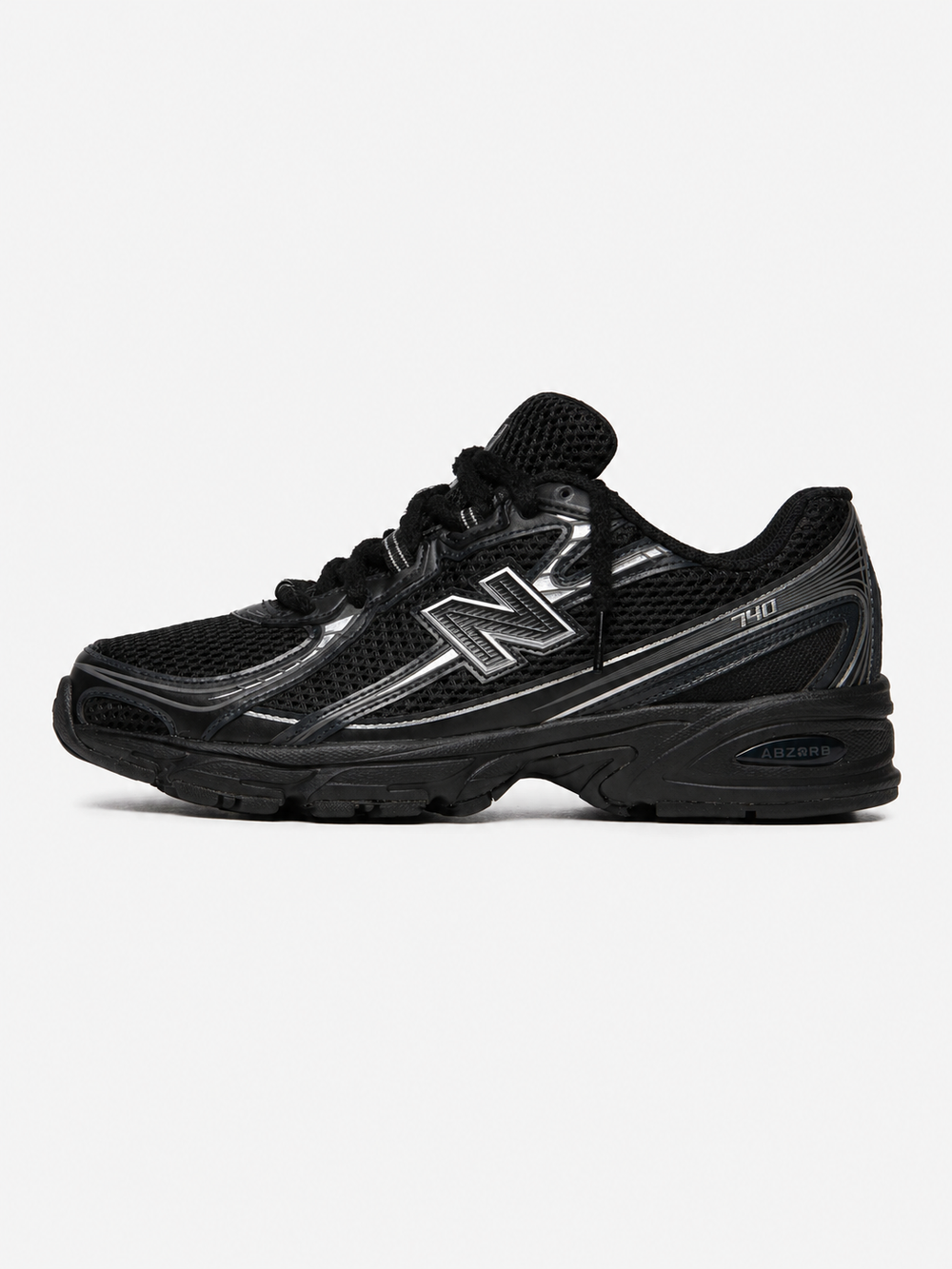 New Balance 740 Black Custom