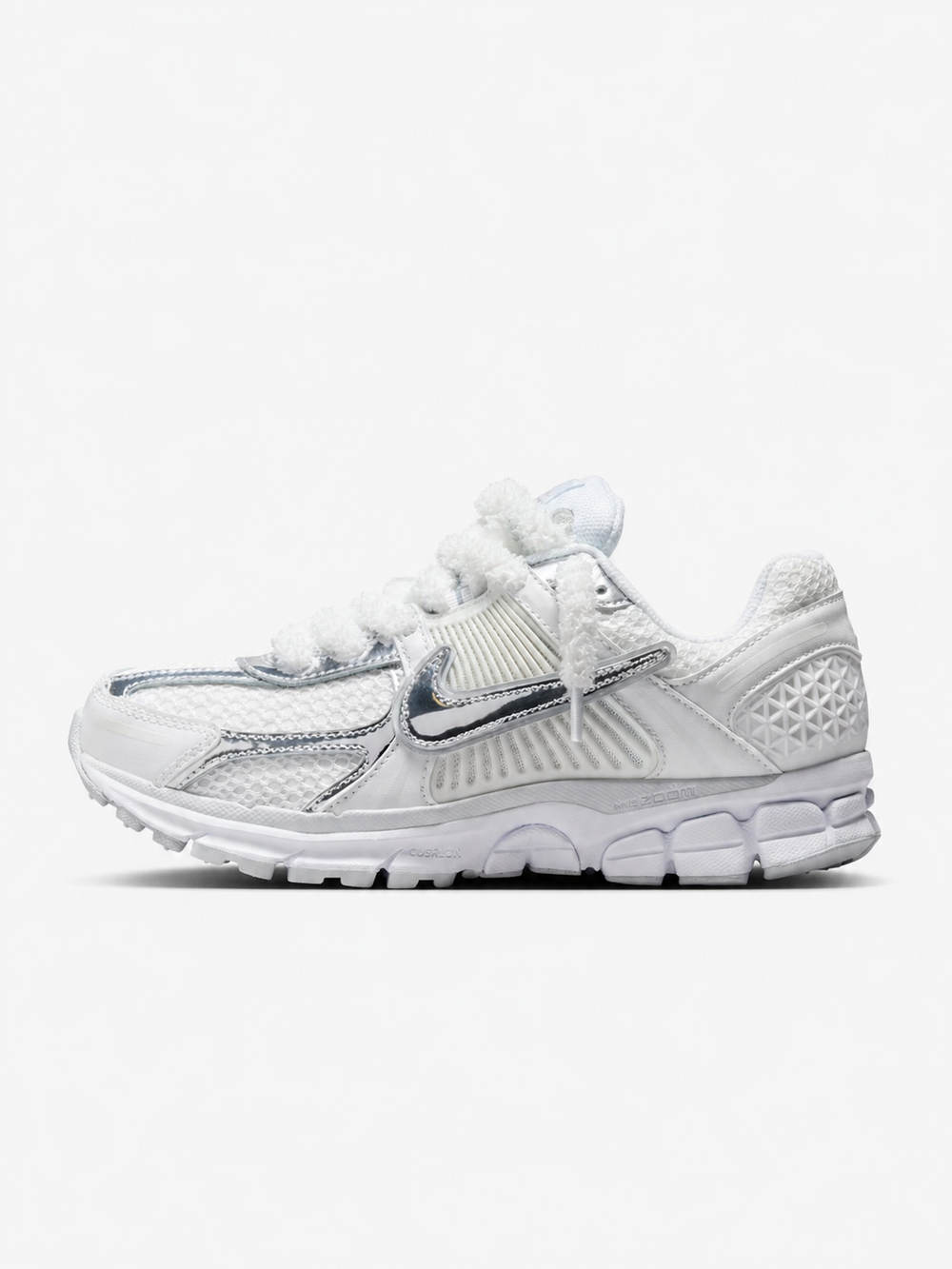 Nike Vomero 5 Metallic White Custom