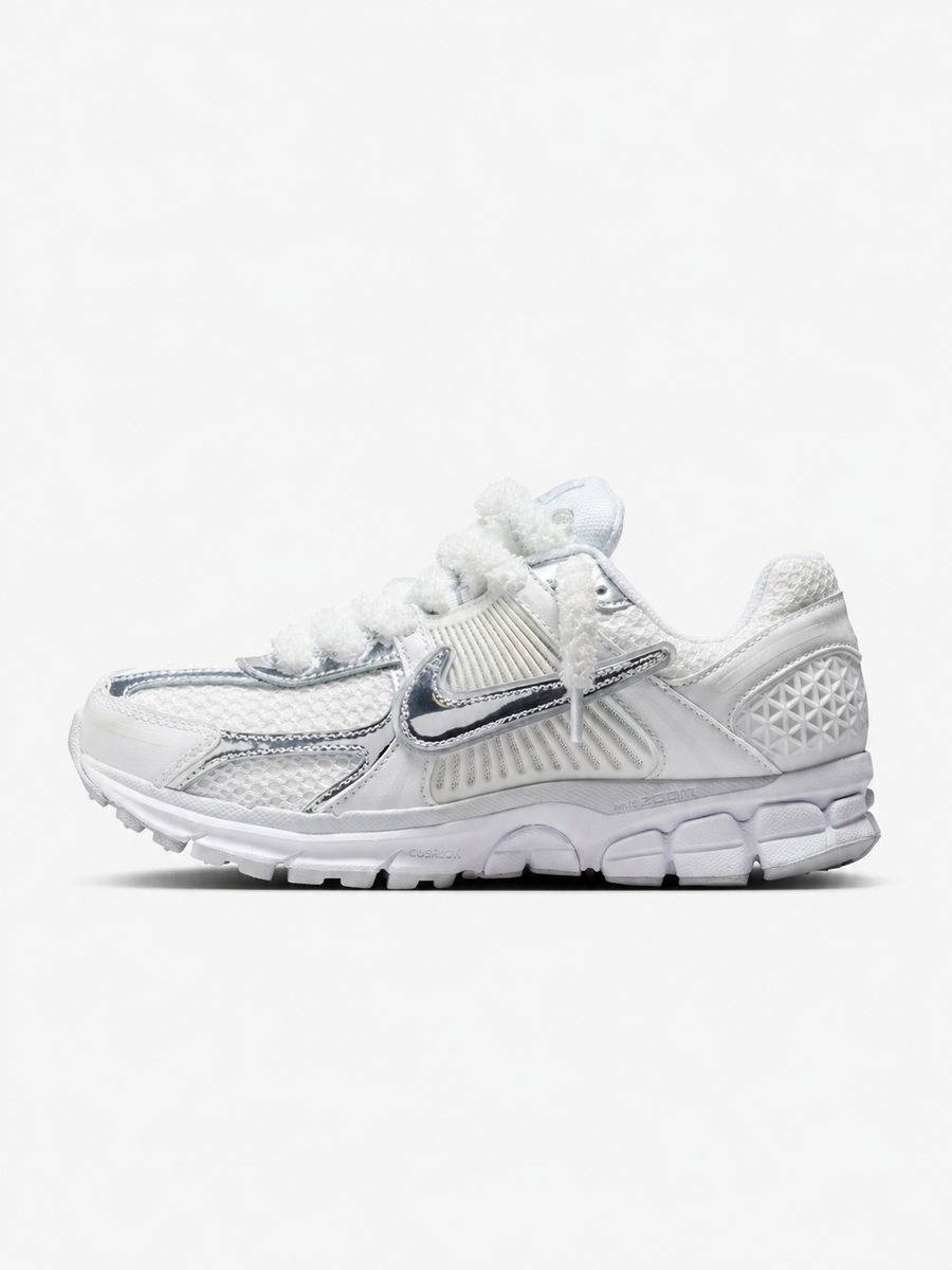 Nike Vomero 5 Metallic White Custom