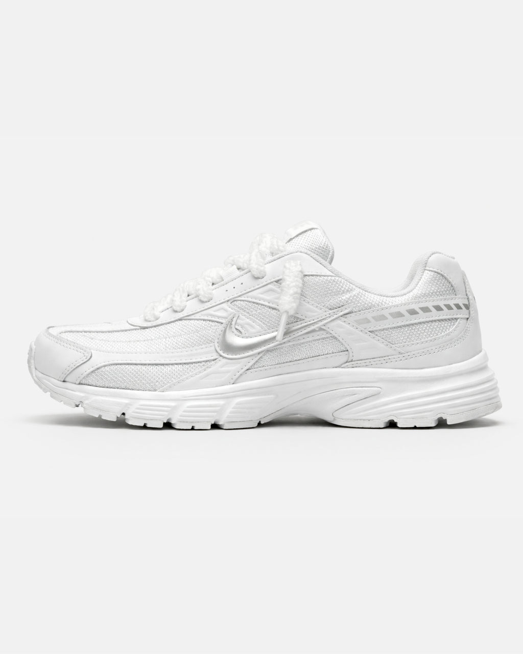 Nike Initiator Running Triple White Custom