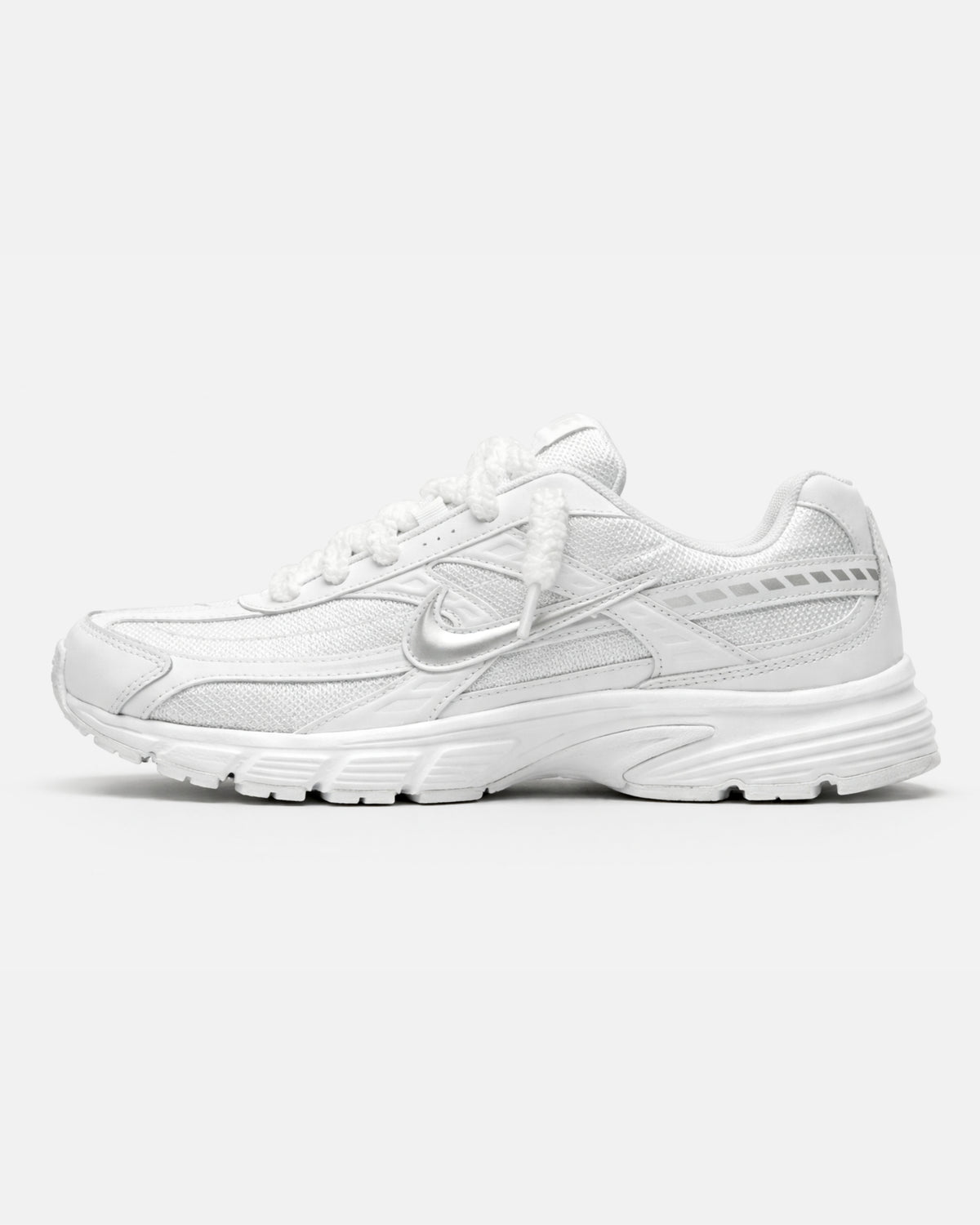 Nike Initiator Running Triple White Custom