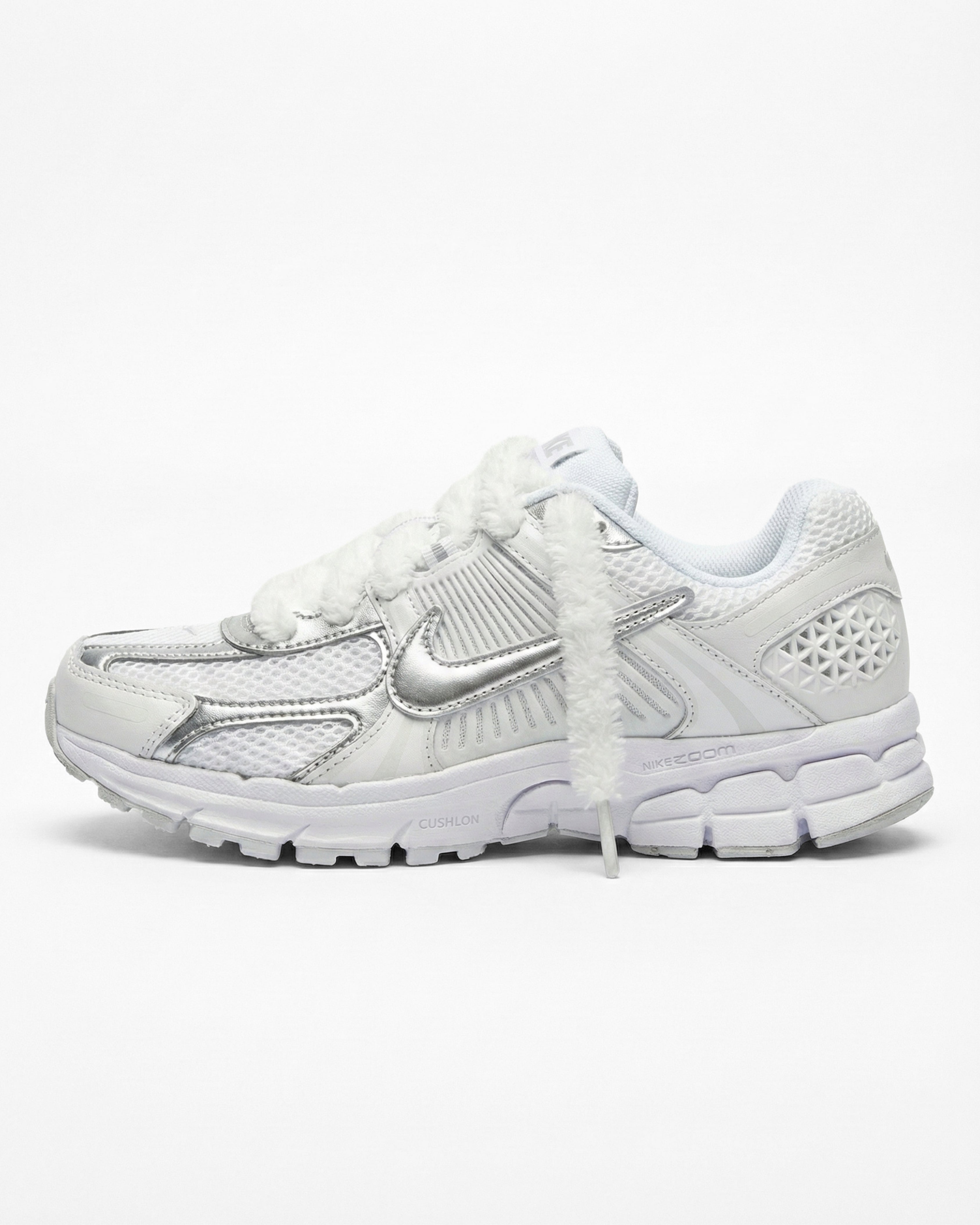 Nike Vomero 5 Metallic White Custom
