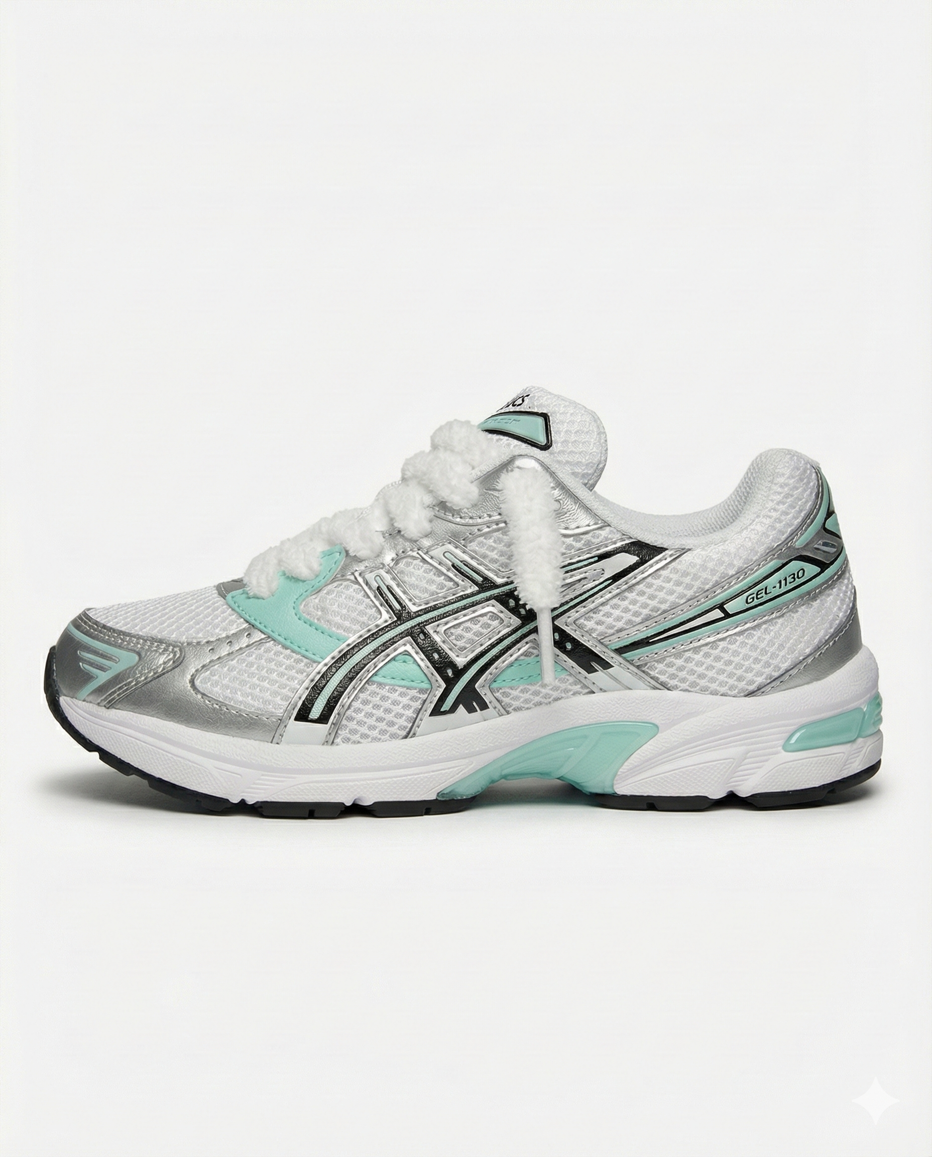 Asics GEL-1130 White Aqua Custom