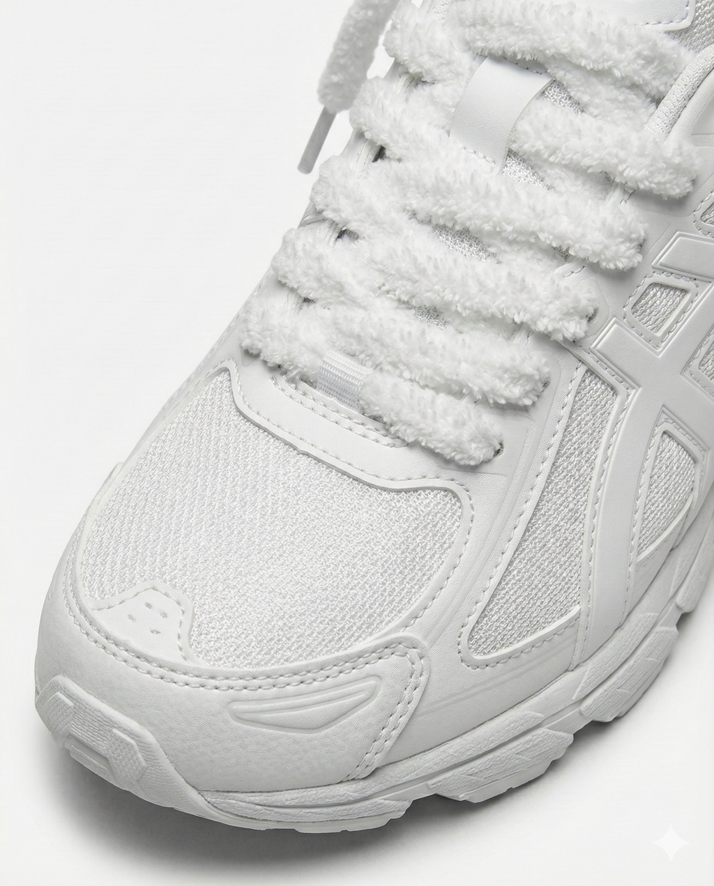 Asics GEL-Venture 6 Triple White Custom