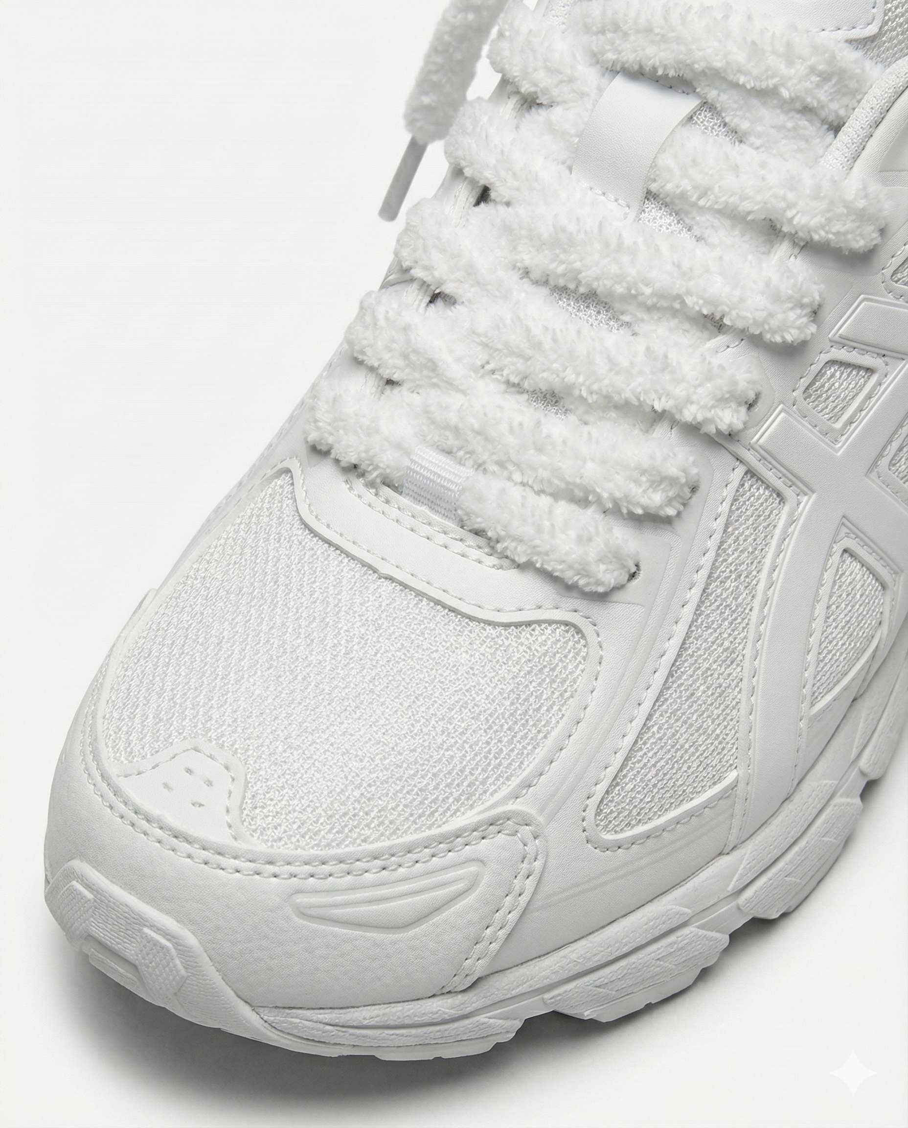 Asics GEL-Venture 6 Triple White Custom