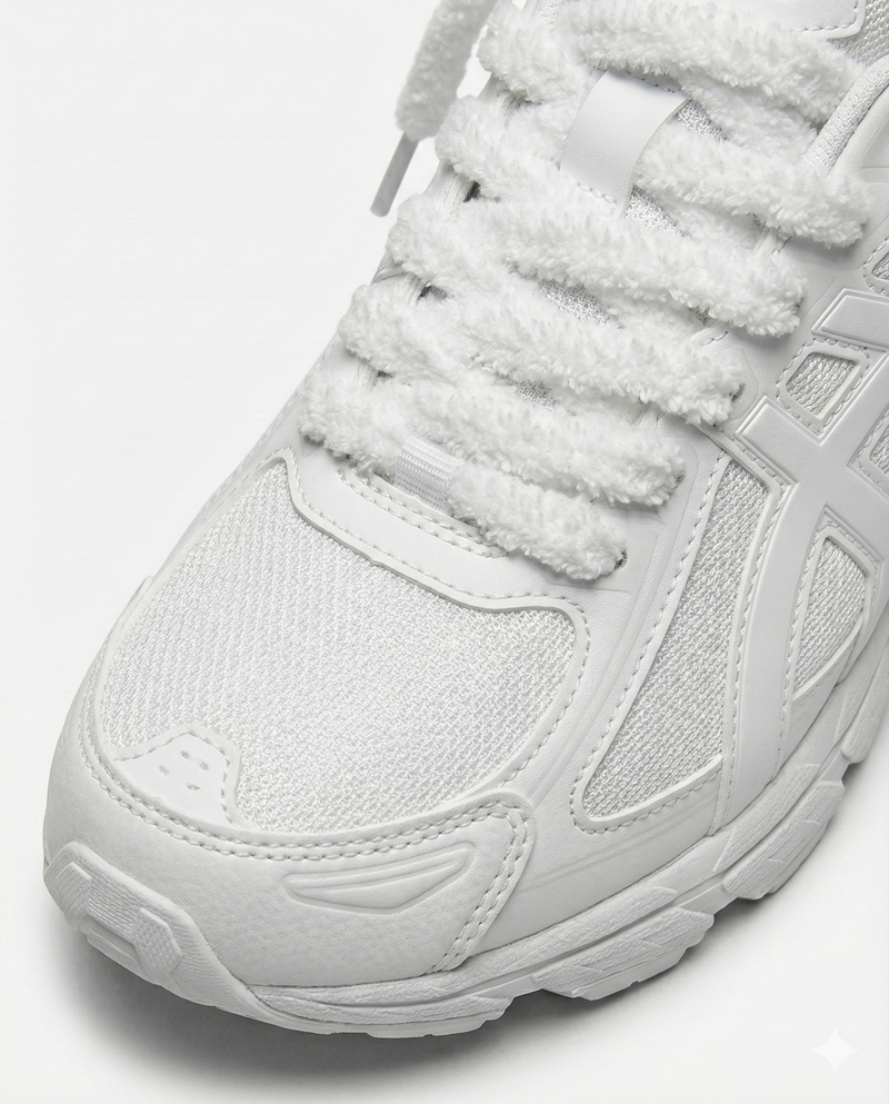 Asics GEL-Venture 6 Triple White Custom