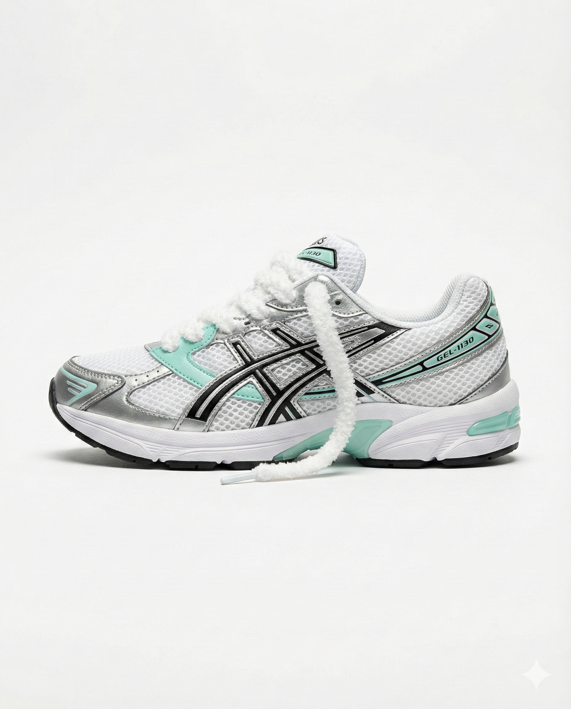 Asics GEL-1130 White Aqua Custom