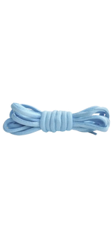Lacets ronds pour sneakers — Bleu ciel