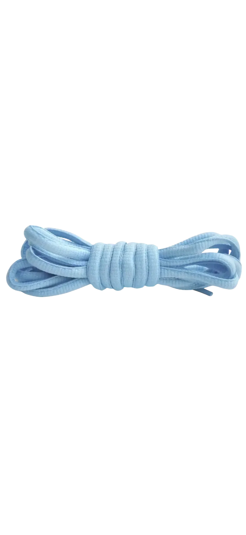Lacets ronds pour sneakers — Bleu ciel