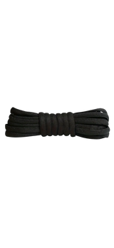 Lacets ronds pour sneakers — Noir