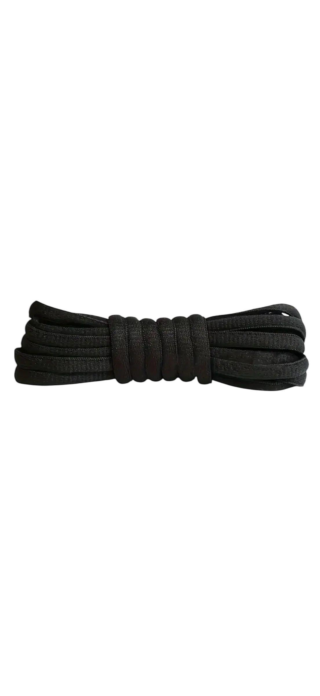 Lacets ronds pour sneakers — Noir