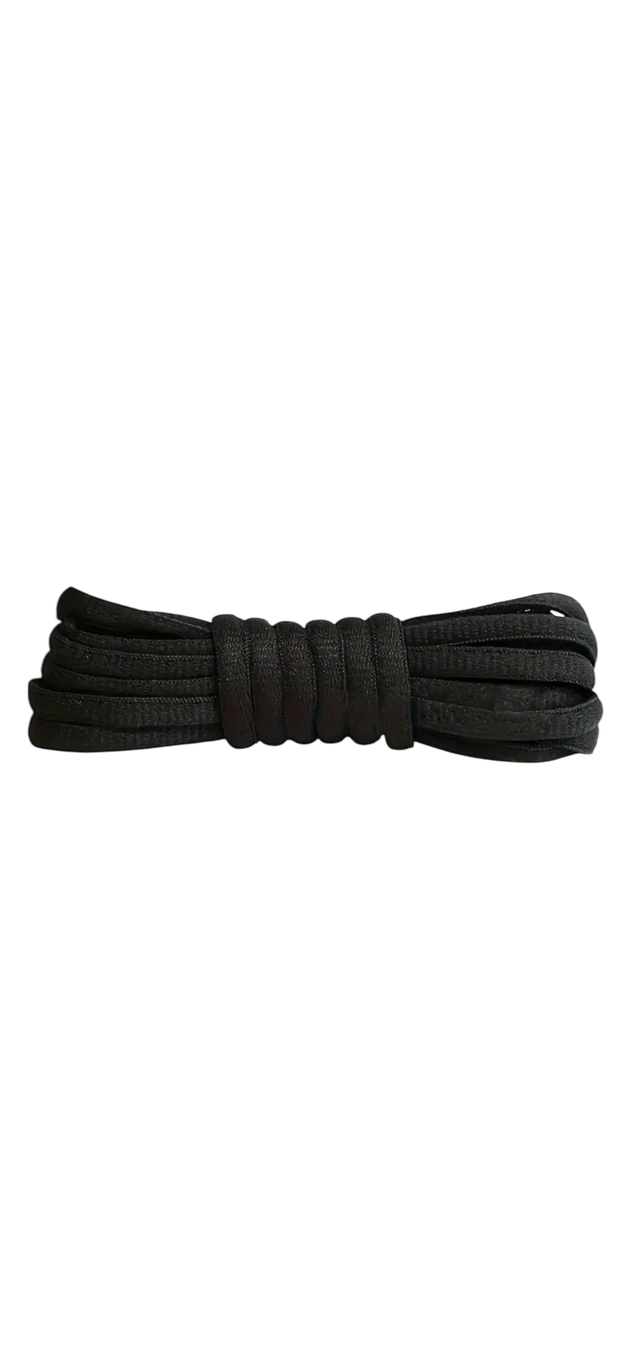 Lacets ronds pour sneakers — Noir