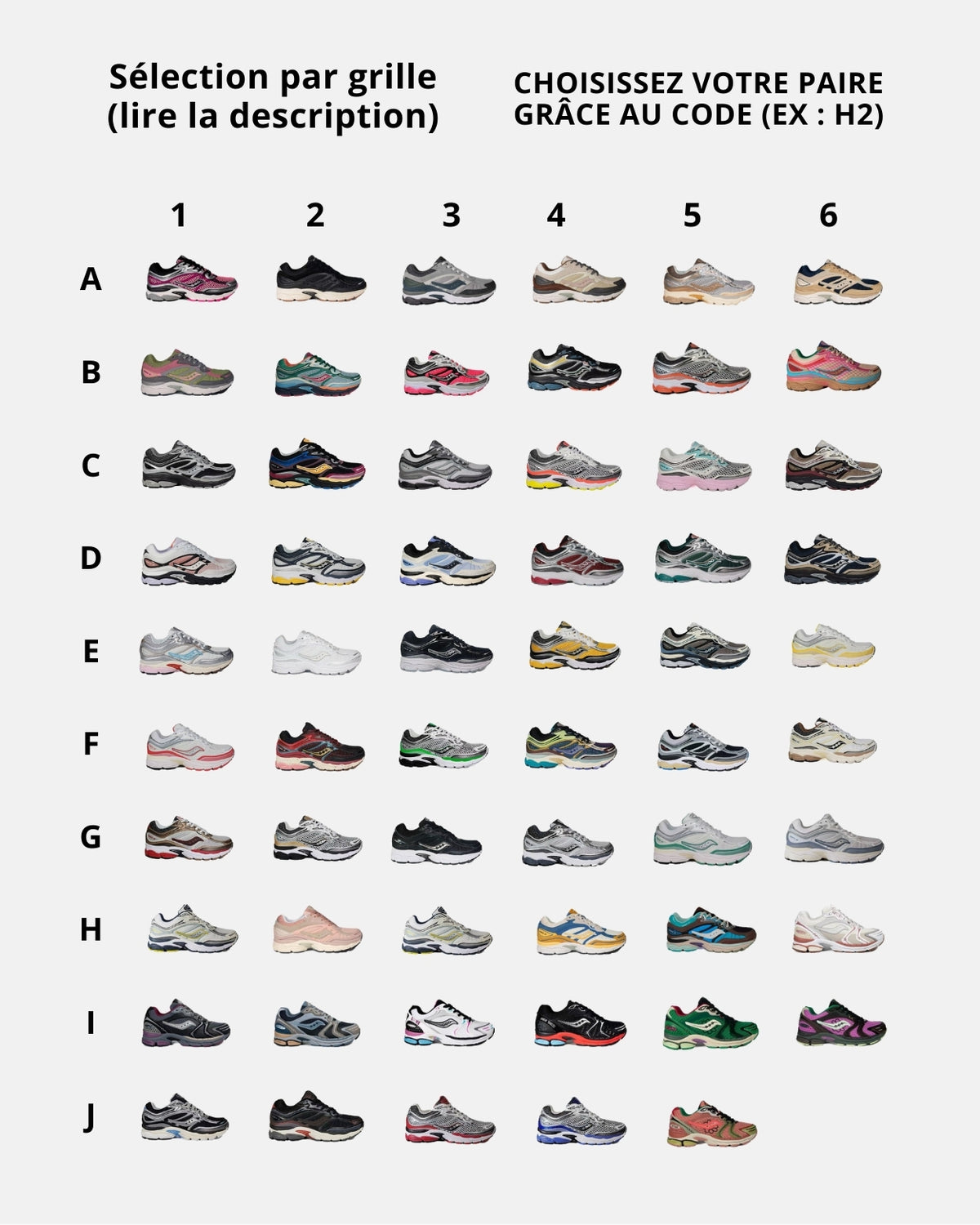 Saucony – Collection Multi Colorways