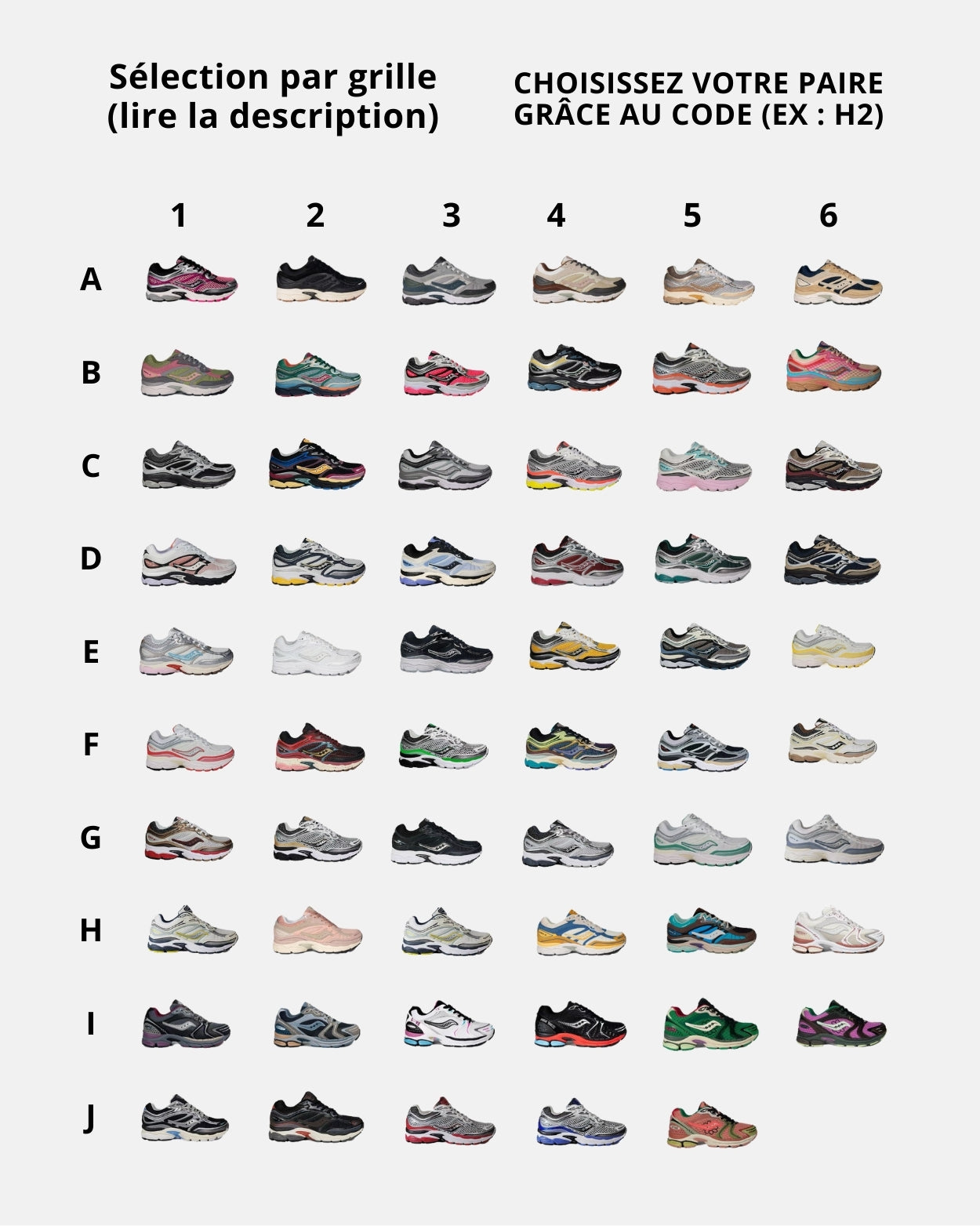 Saucony – Collection Multi Colorways